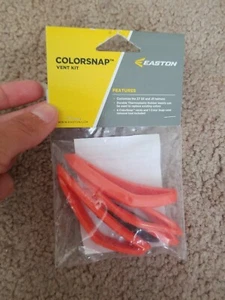 Easton Accessories A168156OR Z6/Z7 SERIES COLORSNAP VENT KIT ORANGE - Picture 1 of 6