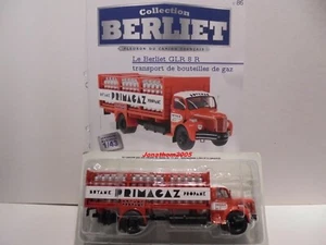 COLLECTION BERLIET 86  GLR 8R TRANSPORT BOUTEILLES DE GAZ PRIMAGAZ 1956 au 1/43° - Picture 1 of 2