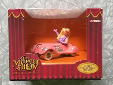 NEW in Box Corgi The Muppet Show 25 Years Miss Piggy Collectable Die Cast Car