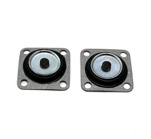 Autolite 1100 1101 Carburetor accelerator pump diaphram 2 pcs - Picture 1 of 4