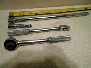 VTG SK Tools 3/8" Ratchet Breaker Bar 12" 3" extension 45170 45153 45162 45160 - Picture 1 of 9
