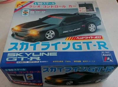 Asahi Toy Radio Control Skyline GT-R (BNR32) 1/20 W/BOX F/S FEDEX - Image 1 of 4