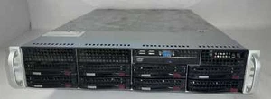 SuperMicro 825-7 X8DTY 2x Intel Xeon E5620 @2.4GHz 32GB RAM Q- - Picture 1 of 6