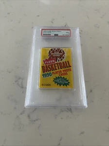 1990 Fleer Basketball SEALED Wax Pack PSA 9 MINT - Picture 1 of 2