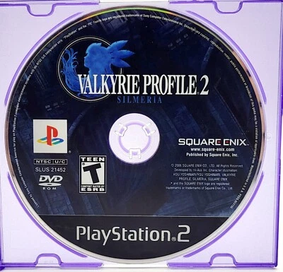 Valkyrie Profile 2: Silmeria (Sony PlayStation 2, 2006) Disc Only *TESTED* - Image 1 of 2