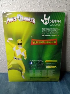 Power Rangers Yellow Ranger Adult Costume Sz Large Morph Costumes - Picture 1 of 7