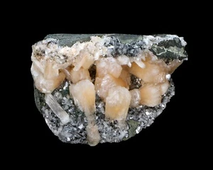 Natürlicher Stilbit Heulandit Mineralien Indien #L 1137 - Bild 1 von 7