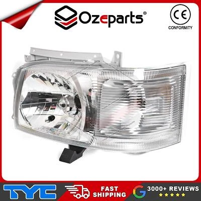 LH Left Hand Head Light Lamp Fits Toyota Hiace Van Bus commuter 2005~2010 EMark - Image 1 of 4