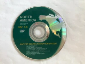 ECLIPSE NAVIGATION DISC DVD MAP GPS VER 1.4 FUJITSU TEN LIMITED 135919-2810A700 - Picture 1 of 1