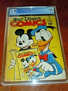 WALT DISNEY'S COMICS AND STORIES #33 (1943) PGX G-VG (3,0) Zustand. 3. RIND - Bild 1 von 2