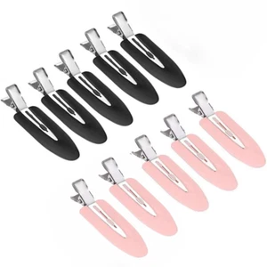 10pcs Ladies No Bend Hair Clips, Pin Curl Hairclip, Makeup No Crease Hair Clip - Picture 1 of 12