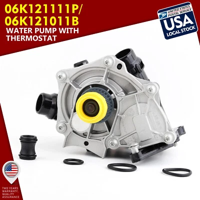 06K121011B For 2013-2019 Volkswagen Beetle Jetta Passat Water Pump 06K121111P - Image 1 of 4
