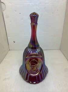 Fenton Christopher Columbus Rubinrot Karneval Glas GLOCKE 1492-1992 Amerika - Bild 1 von 5