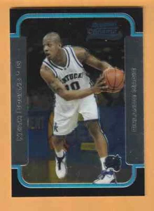 Keith Bogans Kentucky Wildcats 2003-04 Bowman Chrome #122 RC Rookie - Picture 1 of 2