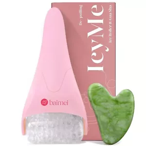 BAIMEI IcyMe Eisroller für Gesicht Frauen und Gua Sha Gesichtswerkzeug Set - Bild 1 von 7