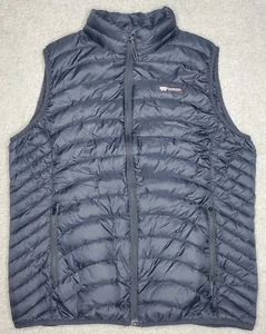 Womens WILDERNESS TECHNOLOGY Black Down Fill Puffer Vest Sz XL - Picture 1 of 4