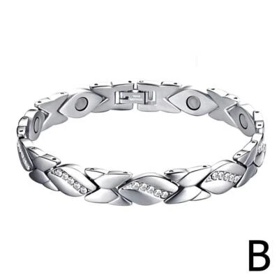 Brazalete brazalete magnético de cobre puro para mujer X9K6 Foto 1 de 4