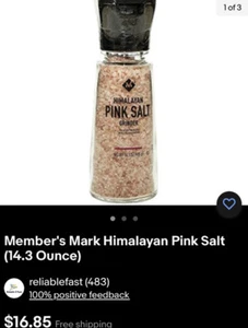 Member's Mark Himalayan Pink Salt (14.3 Ounce) - Picture 1 of 1