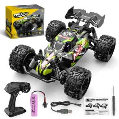 1:20 Off Road RC Car 2.4G Remote Control Cars High Speed Climbe Drift Truck Toy - Image 1 of 4