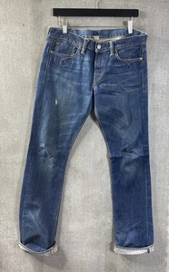 Pantalones de mezclilla Ralph Lauren Double RL (RRL) para hombre azul desgastado 29 X 34 RN# 41381 EE. UU. - Imagen 1 de 10
