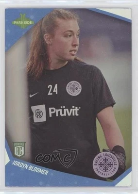 2022 Parkside NWSL Wal-Mart Blue Foil Jordyn Bloomer #134 Rookie RC - Image 1 of 2
