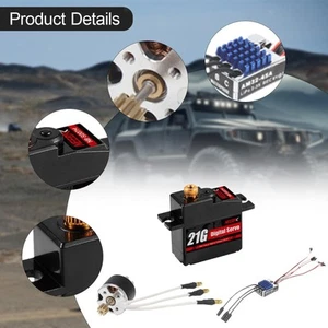 Motor with ESC Set 1/12 Scale Replacement for MN82 MN99S MN168 - Picture 1 of 7