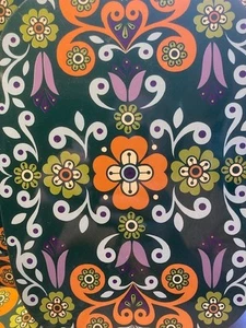 Vintage 1970s Pat Albeck Original Worcester Ware Metal Table Mats Part Boxed - Picture 1 of 11
