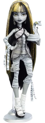 RAREWAVES Mattel UK ** Monster High Reel Drama Cleo Doll NEU