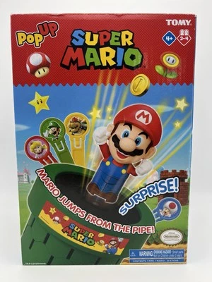 TOMY Pop Up Super Mario Board Game - Family And Preschool Kids Games For Family - Image 1 of 4