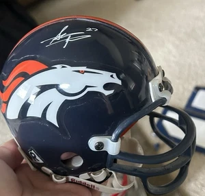 Steve Atwater Autographed Denver Broncos Mini Helmet - JSA witnessed Hologram - Picture 1 of 3