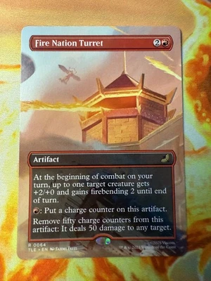 MTG TLE 064 Fire Nation Turret NM EN Borderless - Image 1 of 2