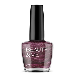 Beauty & Me 'Eras' Two Tone Metallic Deep Pink Nail Polish 12ml - Picture 1 of 3