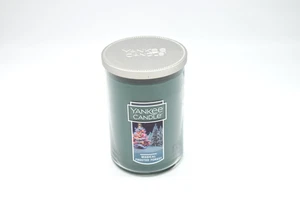 Yankee Candle MAGICAL FROSTED FOREST Natale 22 oz grande candela di vetro NUOVA - Foto 1 di 9