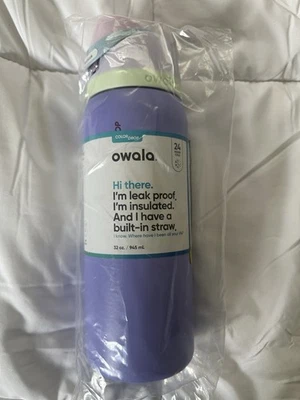 Owala FreeSip Stainless Steel Bottle 32oz Lotsa Lilac NEW FAST SHIPPING! - Image 1 of 3