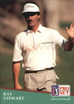 Ray Stewart  1991 Golf PRO SET MINT RC ROOKIE CARD #82 - Image 1 of 2