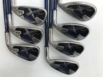 Callaway X-22 Iron Set 5-9,Pw,Sw 7pc Flex Regular X SERIES Graphite - Image 1 of 4