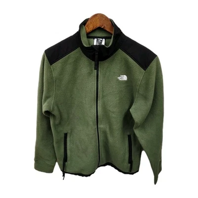 North Face Men's Alpine Polartec 200 Full Zip Jacket 2022 Green Size Small - Image 1 of 4