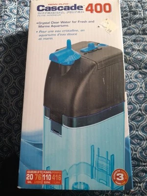 Filtro interno Cascade 400 Penn Plax nuevo stock antiguo hasta 20 galones Foto 1 de 4