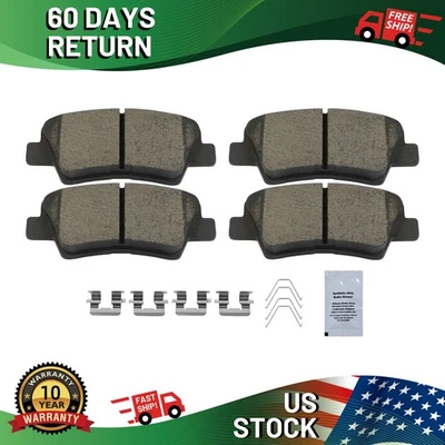 High Performance Ceramic Brake Pads for Hyundai Elantra Kona Kia Forte Foto 1 de 4