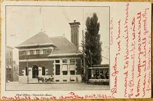 HAVERHILL, MASS. C.1906 PC.(A3)~VIEW OF HAVERHILL POST OFFICE - Picture 1 of 2