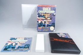 Nigel Mansell's World Championship Nintendo NES CIB IMBALLO ORIGINALE CIB PAL B NC-NOE-1 + #2