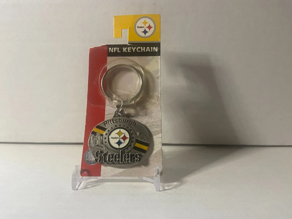 Pittsburgh Steelers Keychain & Officially Licensed Made by Siskiyou