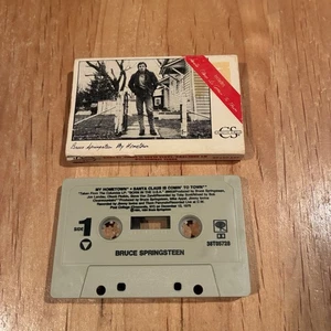 Bruce Springsteen – My Hometown / Santa Claus Is Comin To Town CASSETTE TAPE - Picture 1 of 3