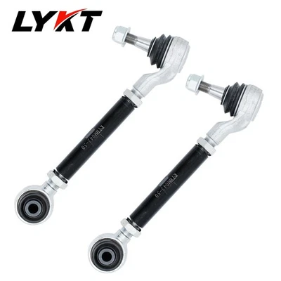 LYKT 2pcs Adjustable Control Arms Front Camber Kit for BMW 328、330、325、M3、X1 Foto 1 de 4
