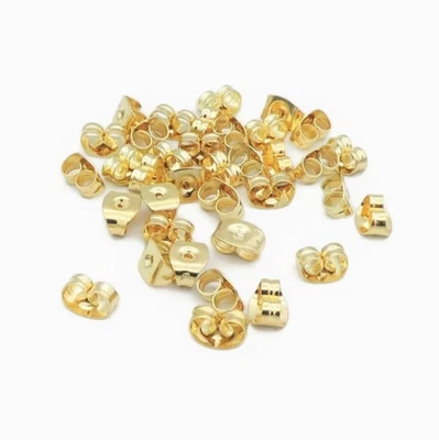 UnCommon Artistry 22Kt. Respaldos de pendientes chapados en oro (ganares) (100) Foto 1 de 2