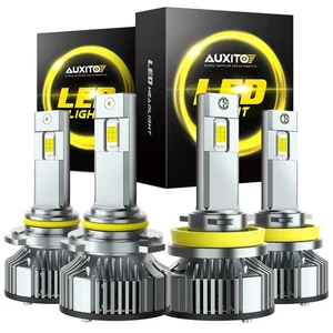 Combo 9005 HB3 H11 H8 LED Faros Bombillas de haz alto bajo 200W Super Brillante 6500K - Imagen 1 de 16