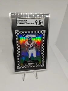 2023 Panini Prizm #196 John Randle Black & White Checker Prizm SGC Graded 9.5... - Picture 1 of 4