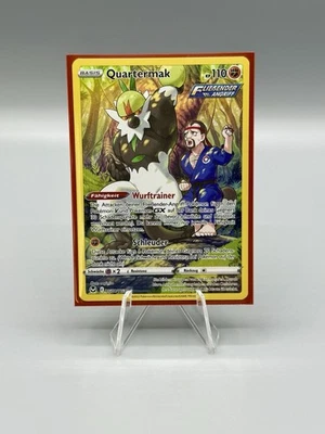 Pokemon Quartemak TG08/TG30 Silberne Sturmwinde Illustration Rare Deutsch NM - Bild 1 von 3