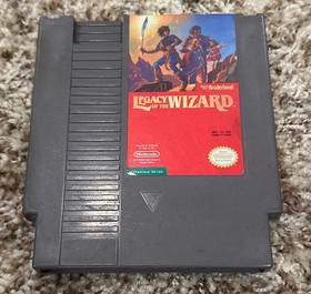 Nintendo NES - Legacy of the Wizard - Cartridge Only - Tested