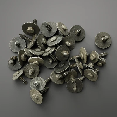 Juego de tornillos de revestimiento de guardabarros OEM BMW X5 F15 2015 - 34 piezas sujetadores de arco interior Foto 1 de 4